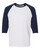 WHITE/ NAVY-1