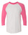VINTAGE PINK SLEEVES/ HEATHER WHITE BODY-1