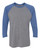 VINTAGE ROYAL SLEEVES/ PREMIUM HEATHER BODY-1