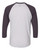 VINTAGE PURPLE SLEEVES/ HEATHER WHITE BODY-2