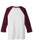WHITE/MAROON-2