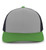 Heather Grey/Lt Charcoal/Green-1