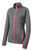 Charcoal Grey Heather/Hot Coral-1
