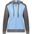 CARBON HEATHER/COLUMBIA BLUE-1