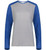 GREY HEATHER/ROYAL HEATHER-1