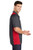 GRAPHITE HEATHER/SCARLET-4