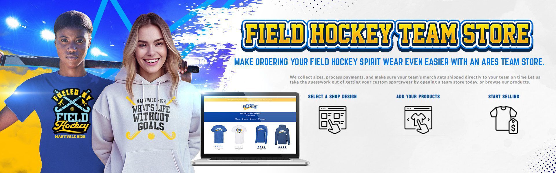 Field Hockey Banner