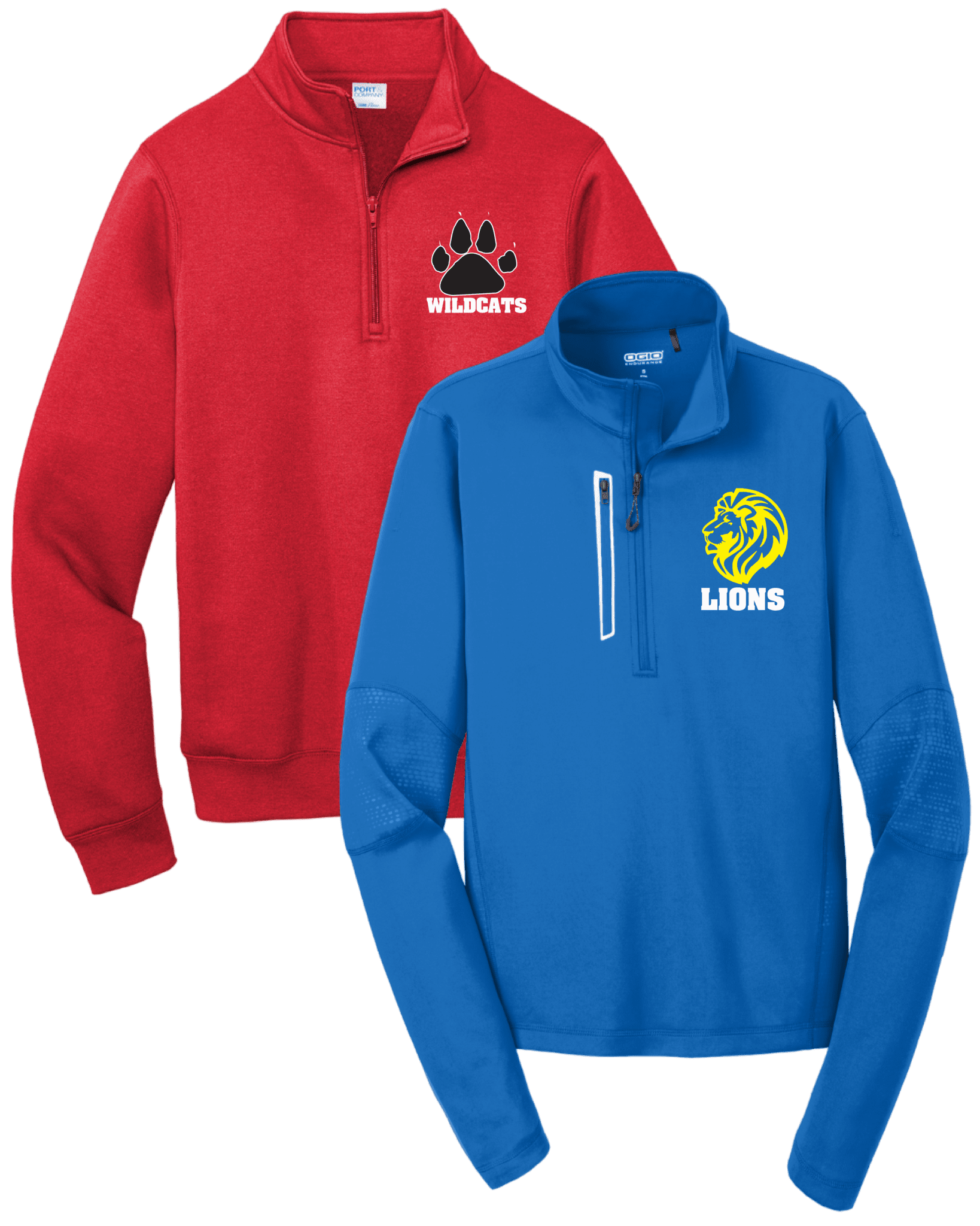 Quarter Zip Pullovers