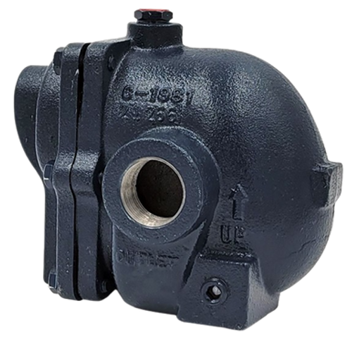 F & T steam trap 1" inline