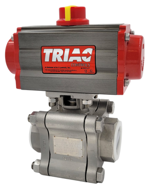 A T Controls 3 pc ball valve 1.5"