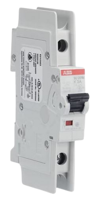 ABB one Pole, 3A, Circuit Breaker