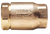 Conbraco bronze, ball cone spring check valve, 1.5"