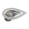 Teardrop Exhaust Tip with trim plate