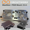 CircuitWorx MaxxECU RACE & PDM20 Mounting Bracket