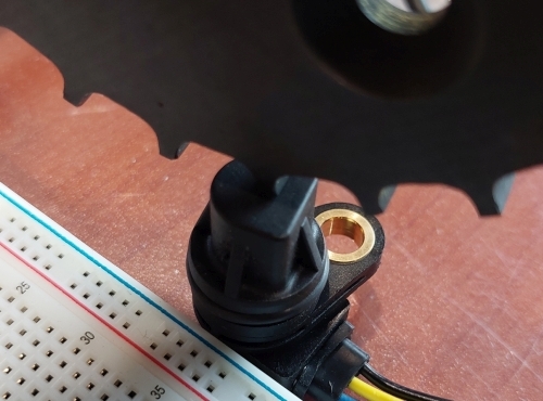 Hall Effect Sensor Teeth Crossing Direction