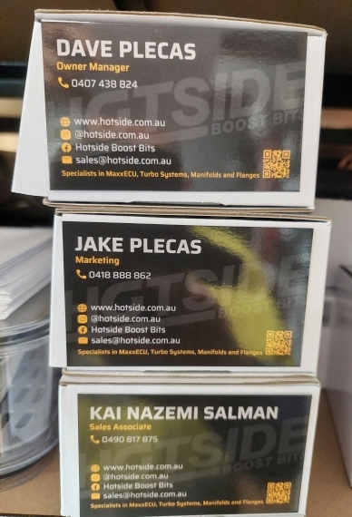 Hotside Business Cards