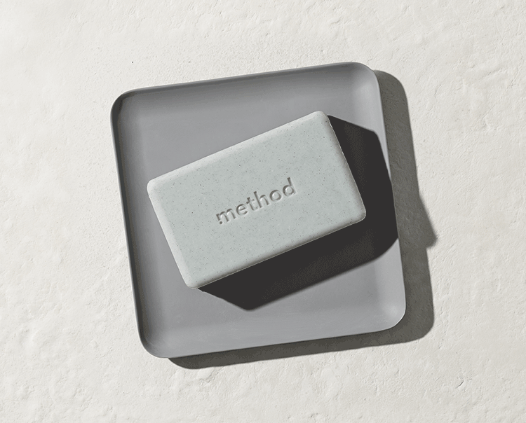 Method bar soap lathering gif