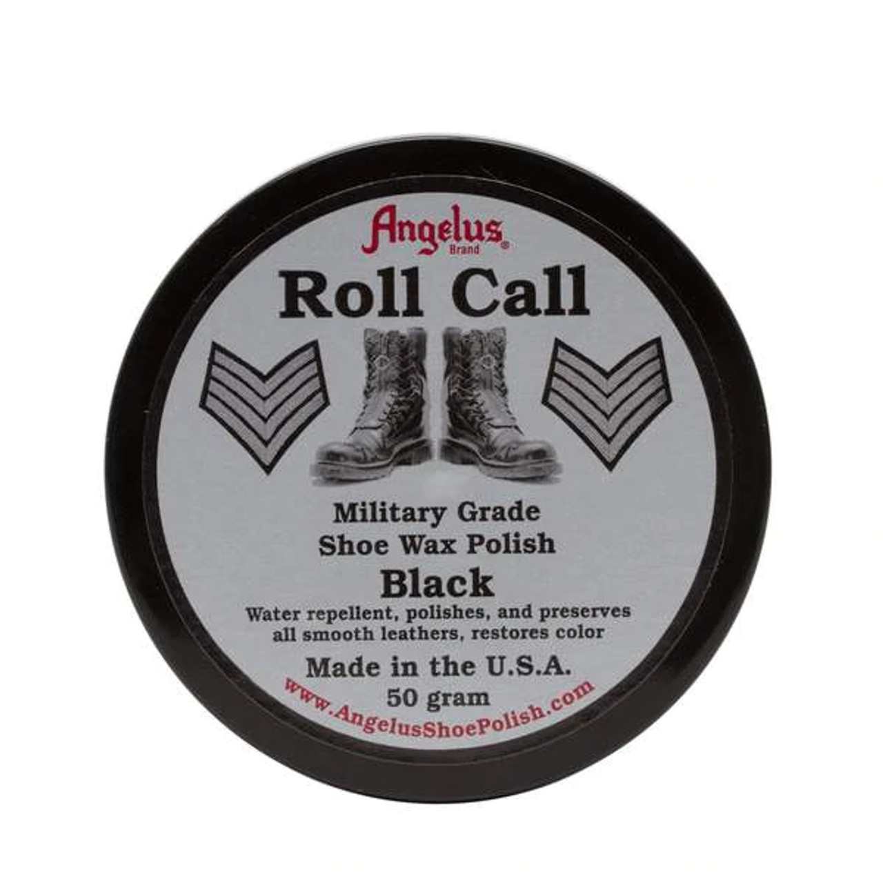 Angelus Black Shoe Wax Polish