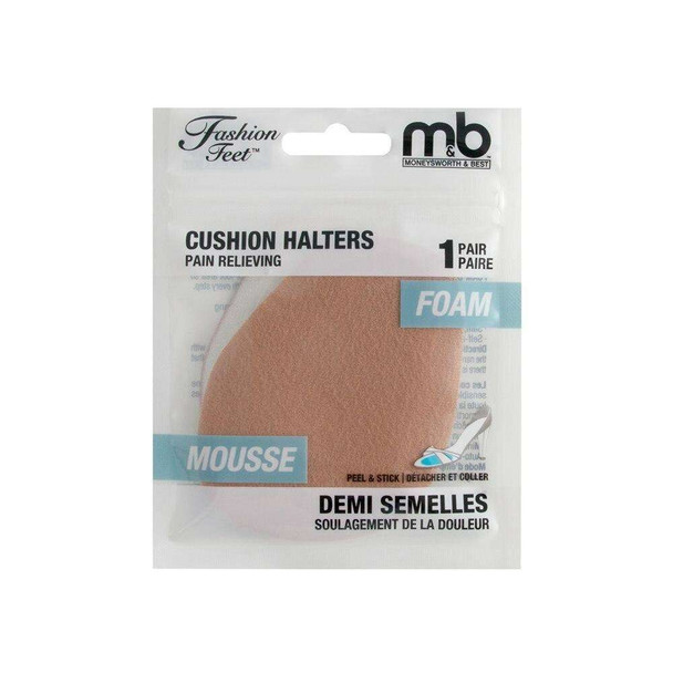 Moneysworth and Best Foam Halter Cushions - Peel and Stick Comfort Aids 4.99