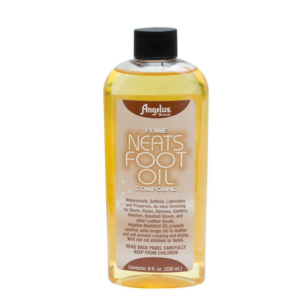 Angelus Prime Neatsfoot Oil Compound 8 oz Leather Care 6.99