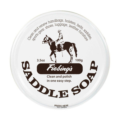 Fiebing's Saddle Soap 12 oz Can - Double J Saddlery