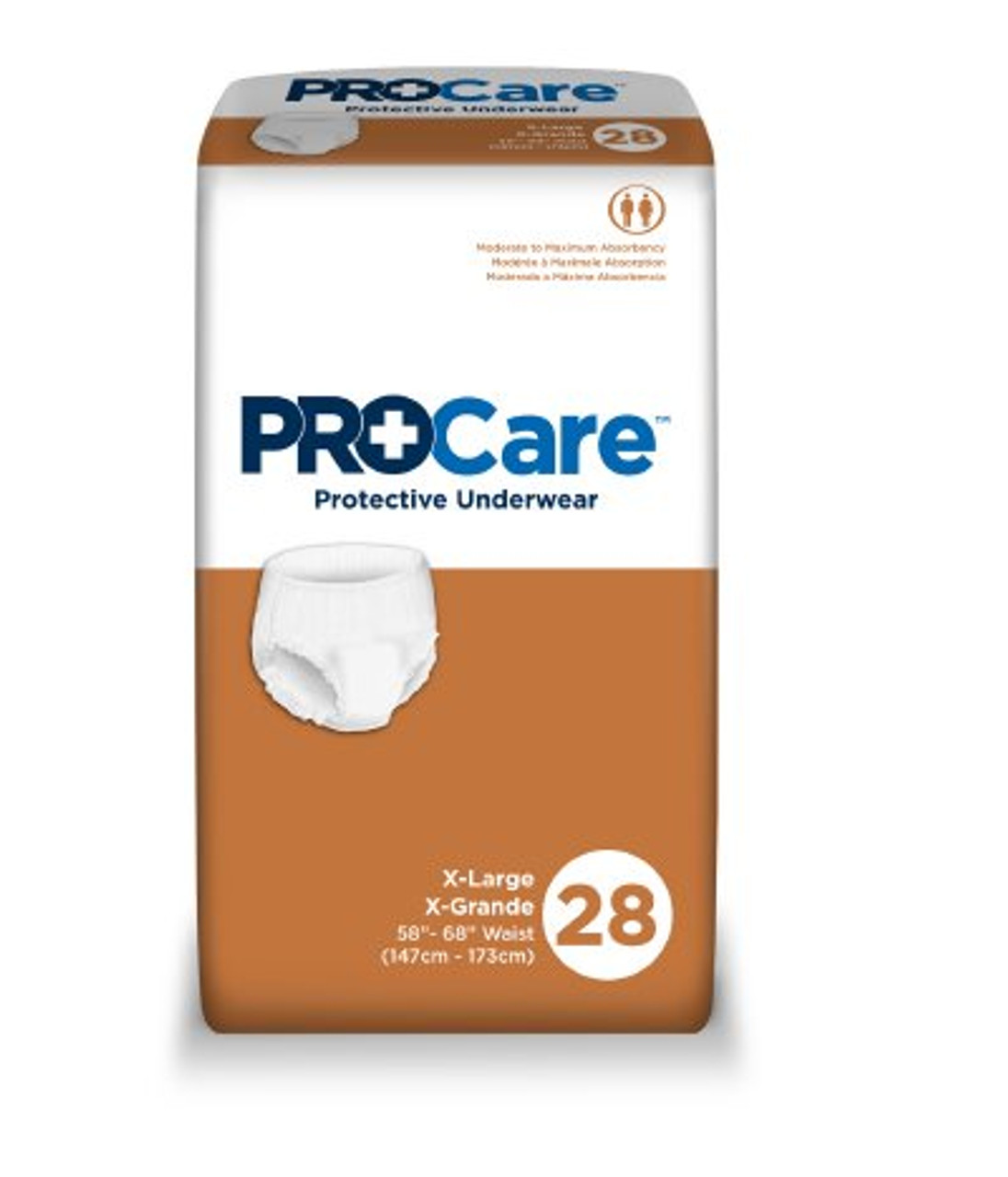 Procare Adult Diapers - Breathable Briefs XL