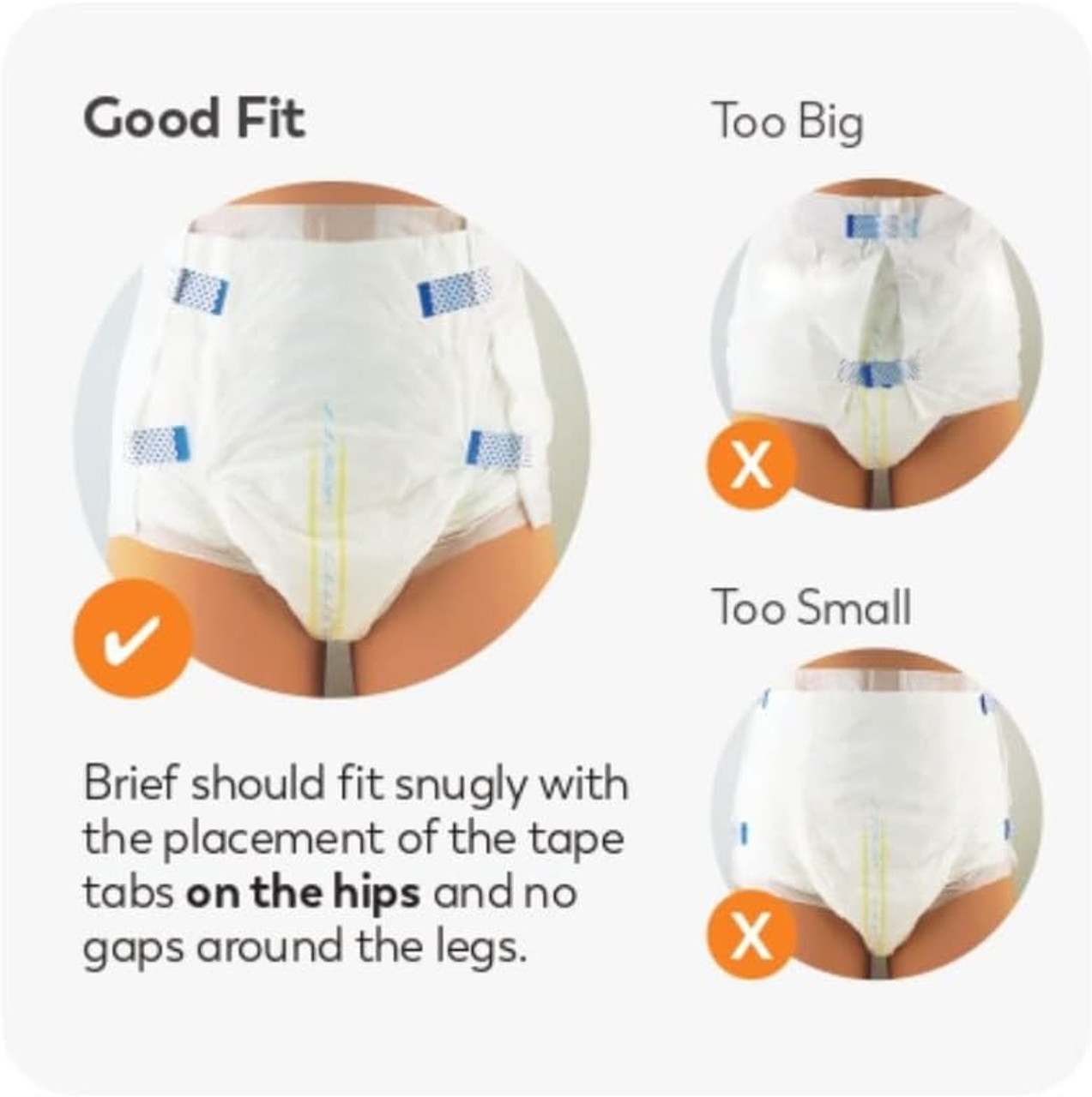 Tranquility SmartCore Briefs (Tape Tabs)