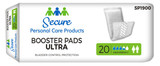 Secure Ultra Booster Pads SP1900 4 X 13 IN