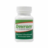 Devrom Deodorant Chewable Tablets 3301, 100 CT