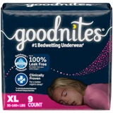 GOODNITES YOUTH PANTS GIRL XL BG