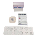 Safe N Simple Standard Wear Skin Barrier 1 3/4 inch 45mm Flange Cut to Fit