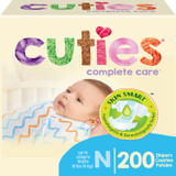 Cuties Baby Diaper NEWBORN -10LBS FQ CDB000