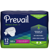 Prevail Bariatric Briefs Size A Plus Size Adult Diapers XXL 62-73 IN PV-017