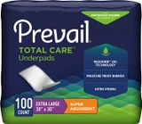 Prevail Underpads Super Absorbent Total Care - 30x30" UPS120