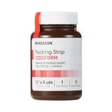 McKesson Wound Packing Strip Iodoform 1/2IN X5YD STRL MCK61-59245