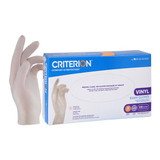 Criterion Vinyl Exam Gloves, Medium