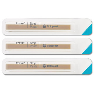 Brava Strip Paste ostomy filler for smooth barrier seal