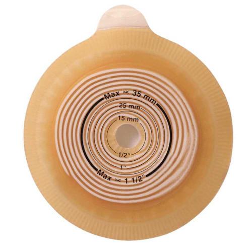 Coloplast skin barrier Assura Standard Wear Cut-to-Fit with Belt Tabs
