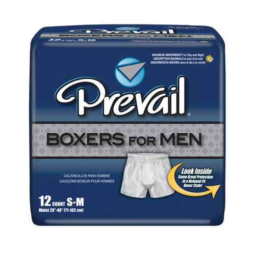 Prevail Maximum Absorbency Boxers For Men