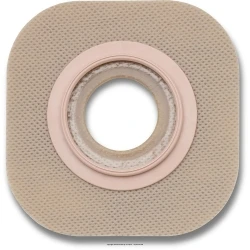 Ostomy Barrier Flextend Precut, Extended Wear Adhesive Tape Flange Green Code System Hydrocolloid 