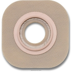 Ostomy Barrier Flextend Precut, Extended Wear Adhesive Tape Flange Green Code System Hydrocolloid 