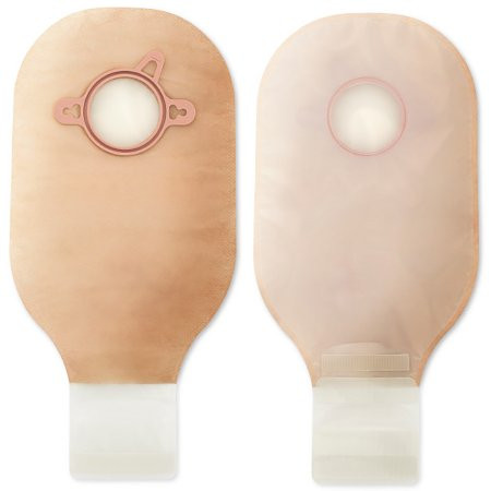 hollister 18003 new image drainable ostomy pouch with lock n roll closure