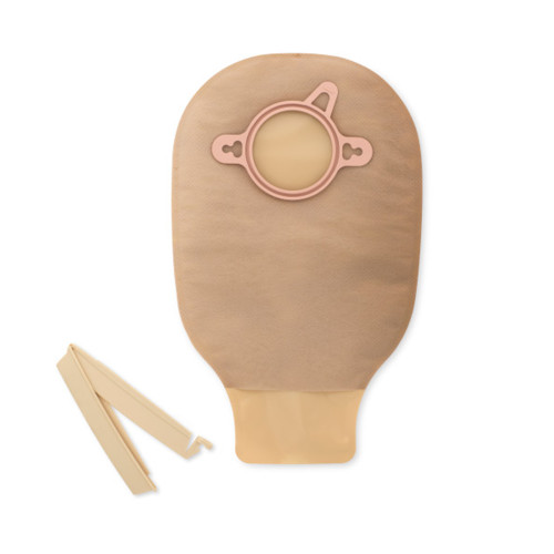 Colostomy Pouch New Image Two-Piece System, Hollister Mini Ostomy BagsDrainable, Front View