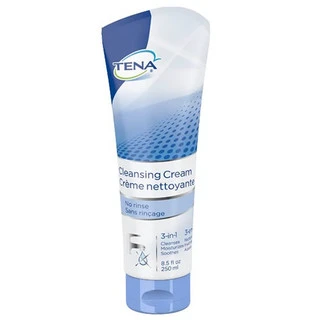 Tena Cleansing Cream 64425 8.5 OZ front of product tube