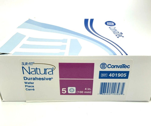 Sur-Fit Natura Durahesive Skin Barrier/Flange 401905 4 IN 5 CT main product display