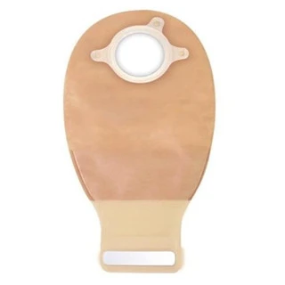 Ostomy Pouch Natura + 12 IN Length Drainable 416472 4 IN 10 CT main product display