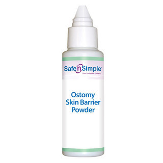 Safe n Simple Ostomy Skin Barrier Powder SNS92301 1 OZ main product bottle image