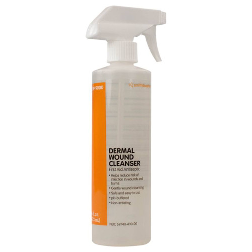 dermal wound cleanser smith & nephew antiseptic solution for cuts and burns