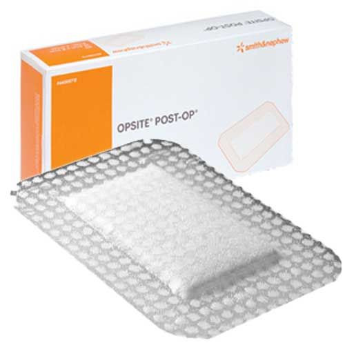 OPSite Post-Op Dressings 66000712 6 1/8 x 3 3/8 IN product and box display