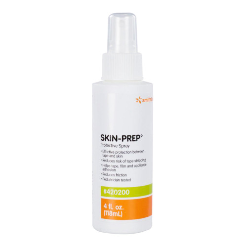 Skin Barrier Spray Skin-Prep Disiloxane/Hexamethyl Pump Bottle NonSterile Front View